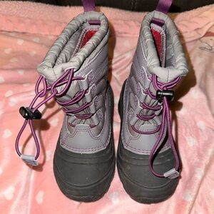 The North Face Grey snow boots